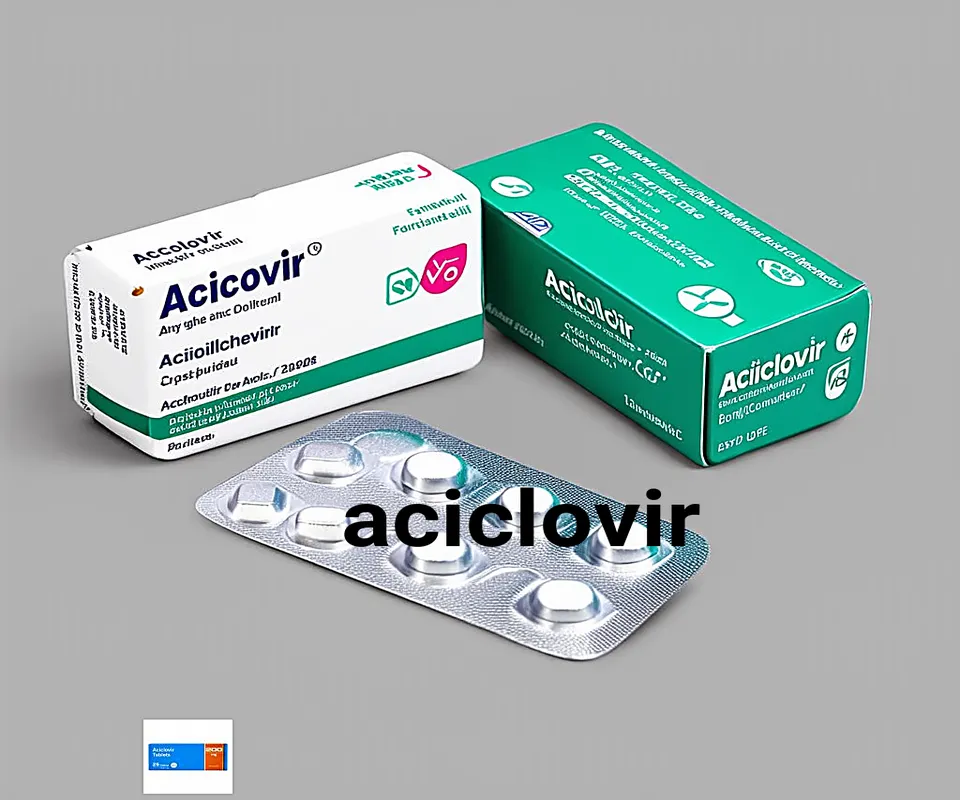 Como se receta el aciclovir